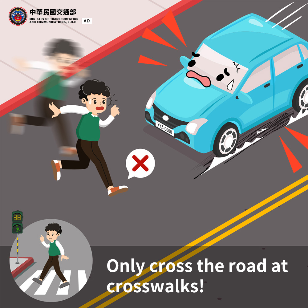 Only cross the road at crosswalks!.jpg